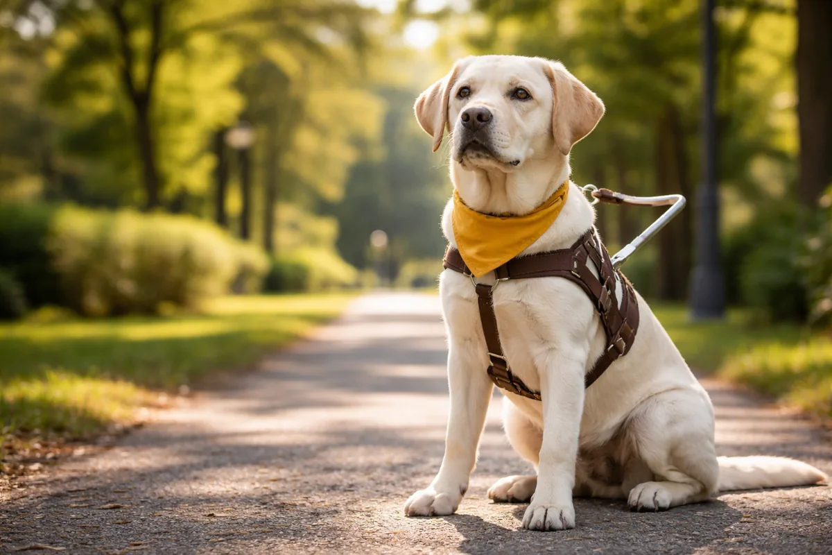 Combien de temps faut-il pour former un chien guide