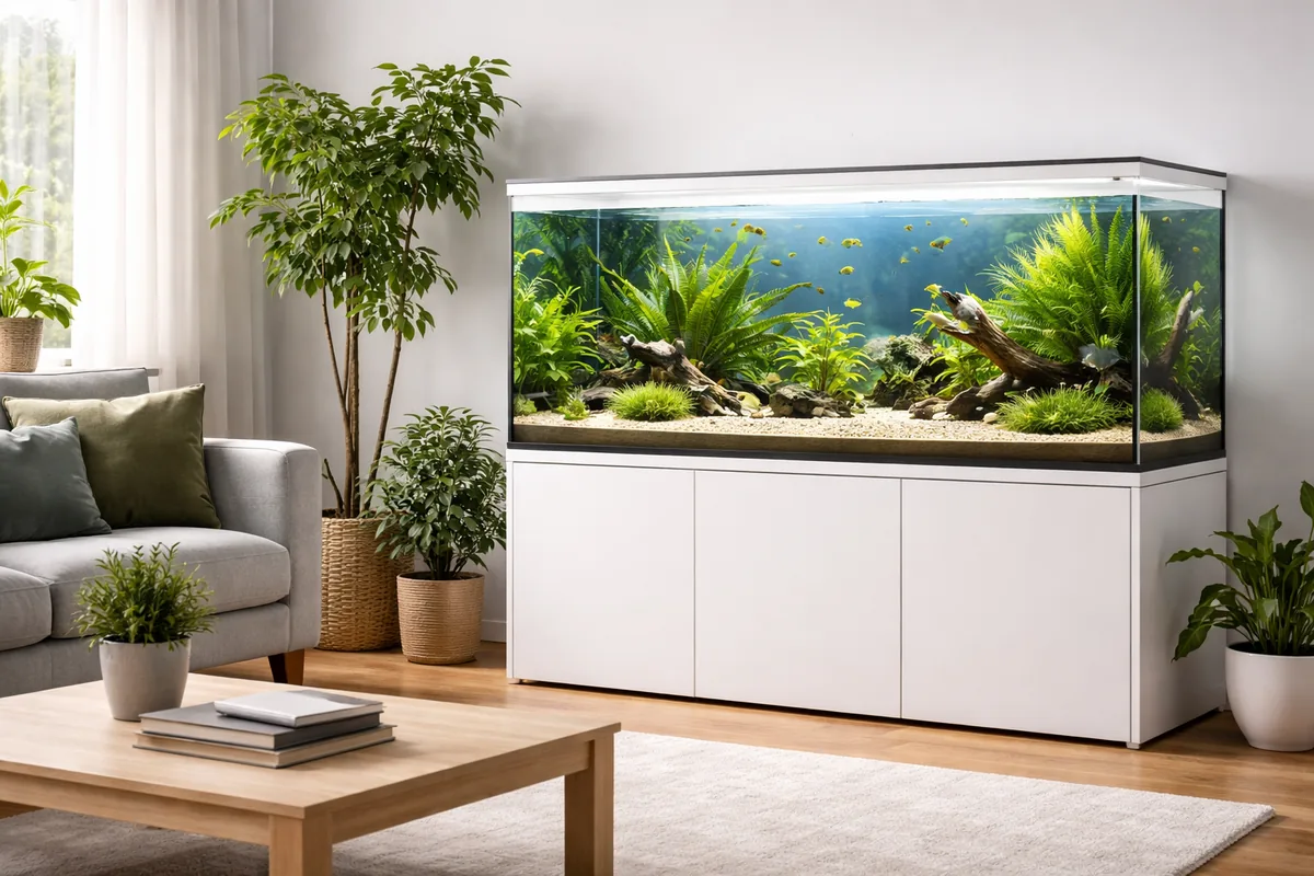 Quel espace est nécessaire pour un aquarium d'eau douce